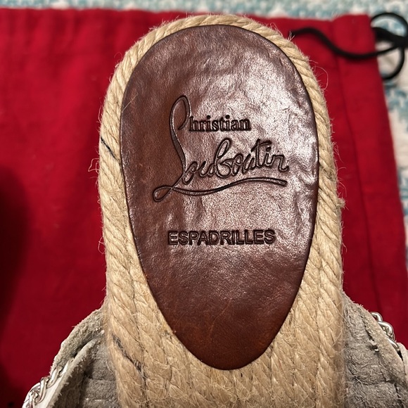 Christian Louboutin espadrilles